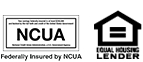 NCUA & Equal House Logotype